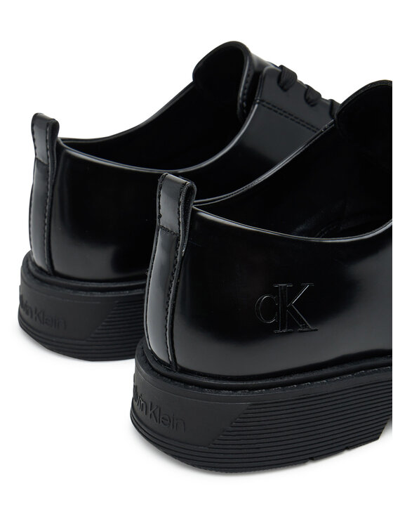 Calvin Klein Calvin Klein Oxfordy Low Cut Lace-Up Shoe V3X4-83182-1453 D Czarny