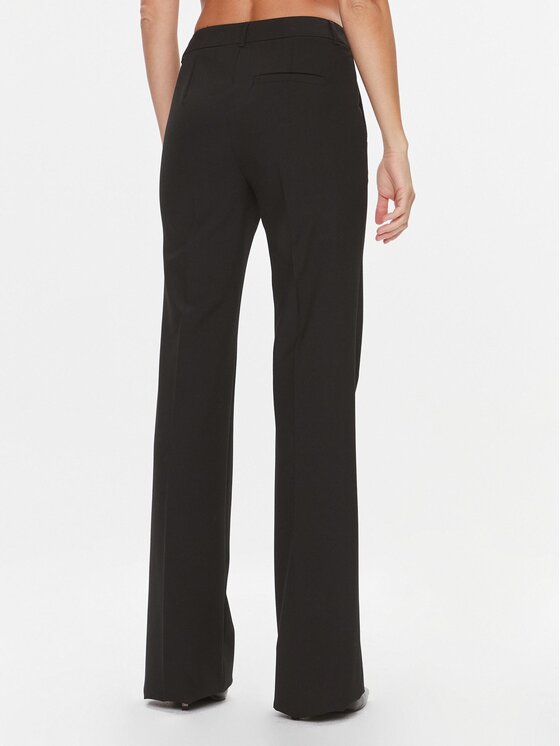 Marella Marella Spodnie materiałowe Xavier 2331360539200 Czarny Regular Fit