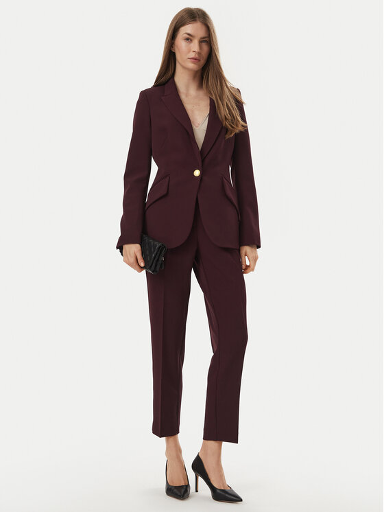 Marciano Guess Marciano Guess Marynarka G6YN03 W3121 Fioletowy Slim Fit
