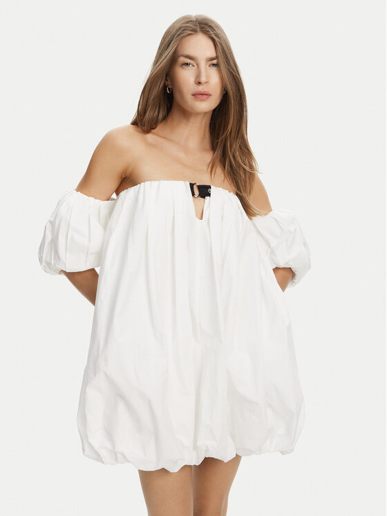 PINKO PINKO Letné šaty 105211 A2LD ZZ1 Biela Regular Fit