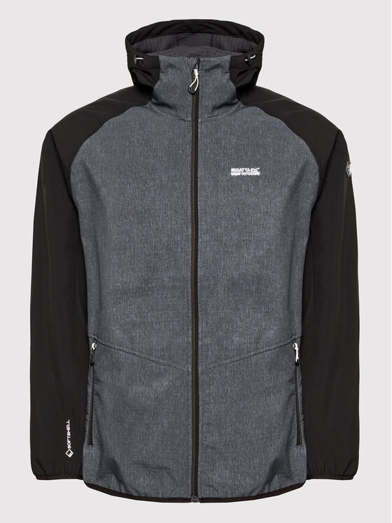 Regatta Regatta Kurtka softshell Arec III RML218 Szary Regular Fit