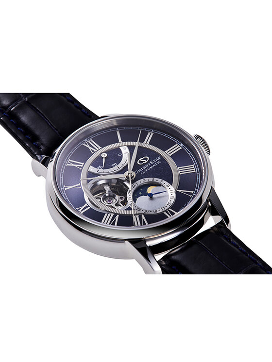 Orient Star Orient Star Zegarek RE-AM0002L00B Niebieski