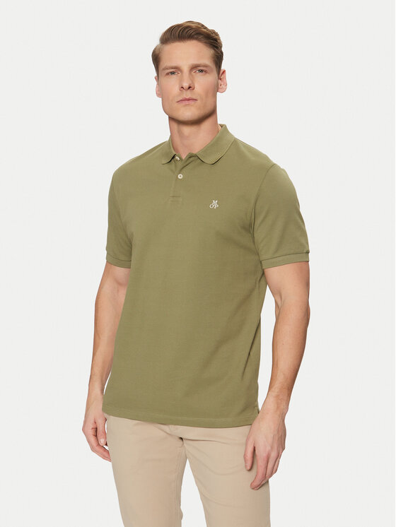Marc O'Polo Marc O'Polo Poloshirt B21223053092 Khakifarben Regular Fit