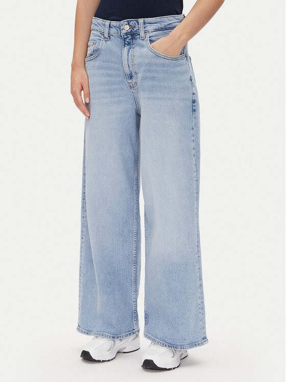 Dámské Jeansy Tommy Jeans, Velikost:29/30, Barva: Modrá, Charlie Mr Loose Wd Bi0112 Co DW0DW20615