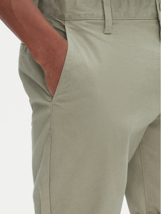 Tommy Jeans Tommy Jeans Шорти от плат Scanton DM0DM21950 Зелен Slim Fit