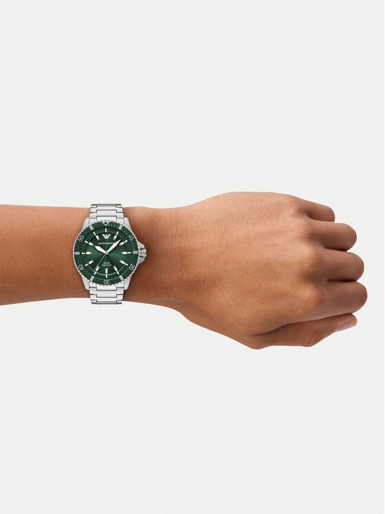 Emporio Armani Emporio Armani Ceas World Explorer AR11698 Argintiu