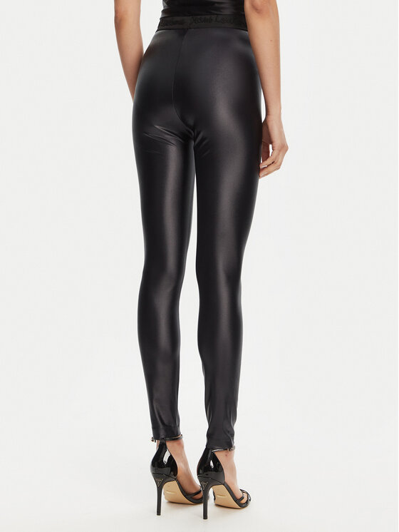 Versace Jeans Couture Versace Jeans Couture Leggings 78HAC101 Crna Slim Fit
