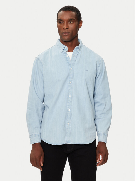 Levi's Košeľa Autentic A7210-0018 Modrá Relaxed Fit
