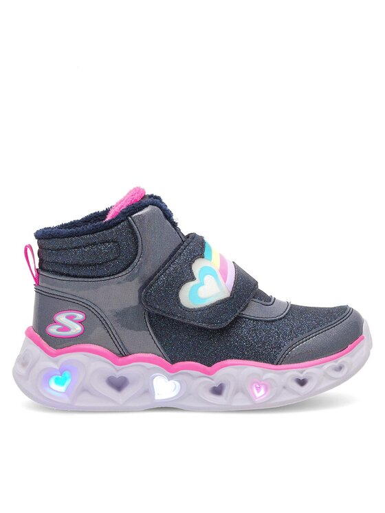 Skechers Skechers Sneakersy 302669L NVPK Granatowy