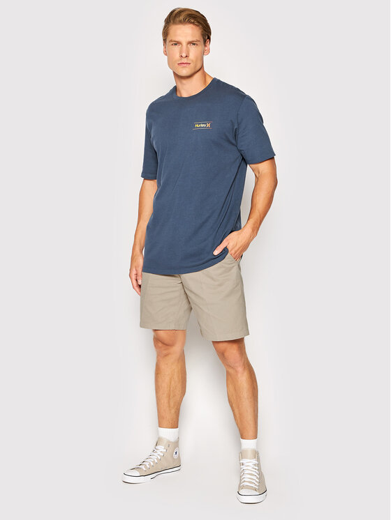 Hurley Hurley Kratke hlače Pleasure Point MWS0007090 Bež Regular Fit
