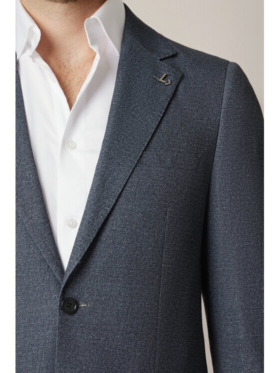 Lancerto Lancerto Marynarka Palmanova MA131225000014 Zielony Slim Fit