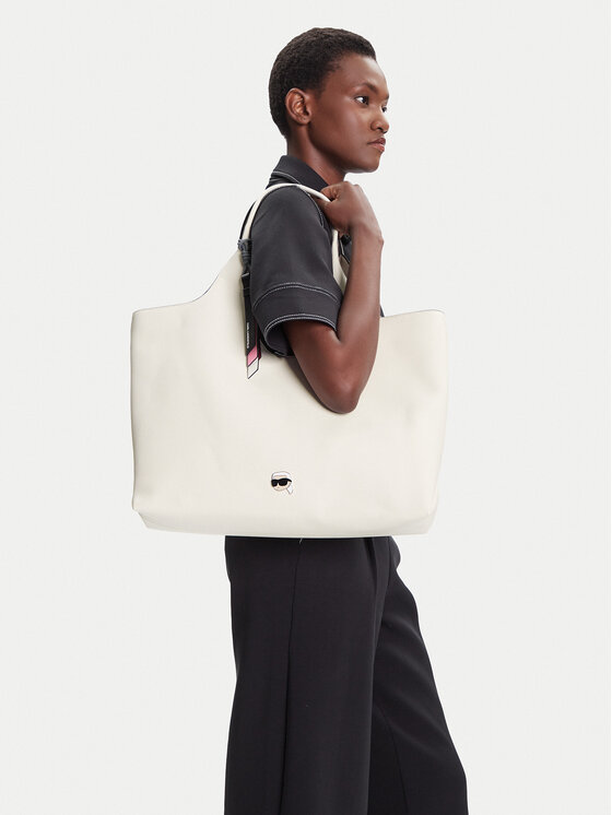 KARL LAGERFELD KARL LAGERFELD Rankinė A3W30096 Balta