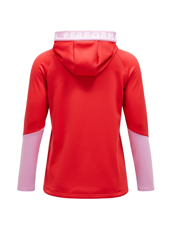 Peak Performance Peak Performance Bluza Rider Czerwony Regular Fit