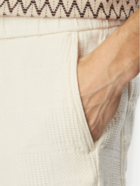 JOOP! Jeans JOOP! Jeans Pantaloncini di tessuto Riv-W 30102887 Crema Regular Fit