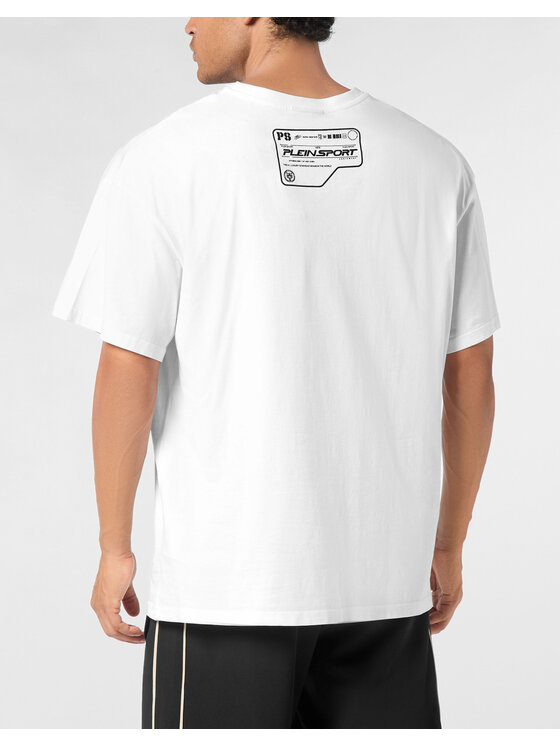Plein Sport Plein Sport T-shirt 24053 Bianco Regular Fit