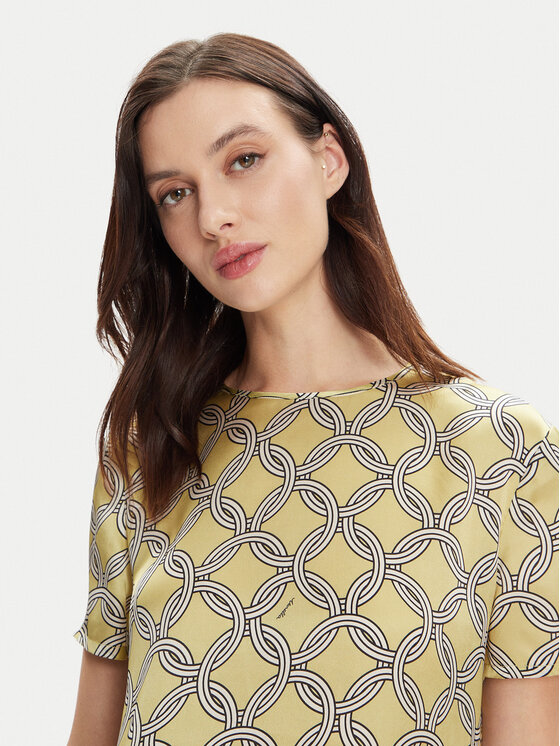 Marella Marella T-Shirt Hobby 2413111161 Zielony Regular Fit