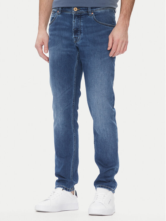 Bugatti Bugatti Jeansy 3108D 76671C Modrá Slim Fit