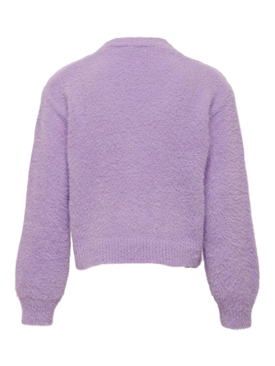 Kids ONLY Kids ONLY Kardigan 15306451 Ljubičasta Regular Fit