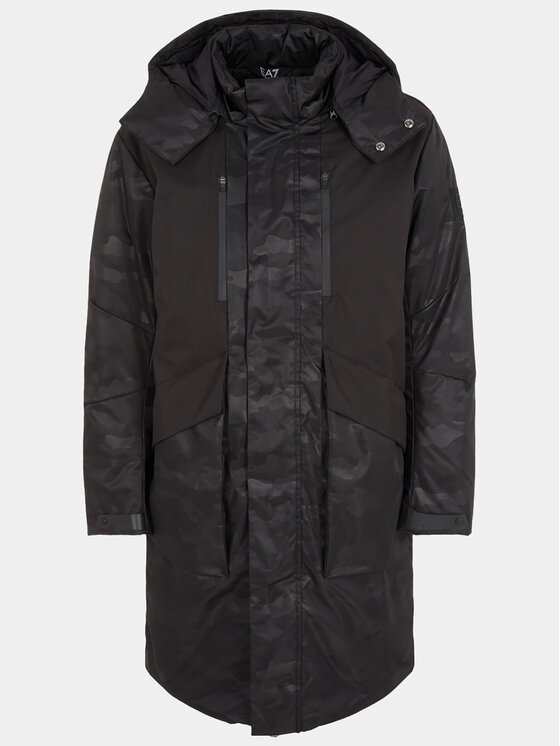 EA7 Emporio Armani EA7 Emporio Armani Зимно яке 6RPK04 PNERZ 1200 Черен Regular Fit