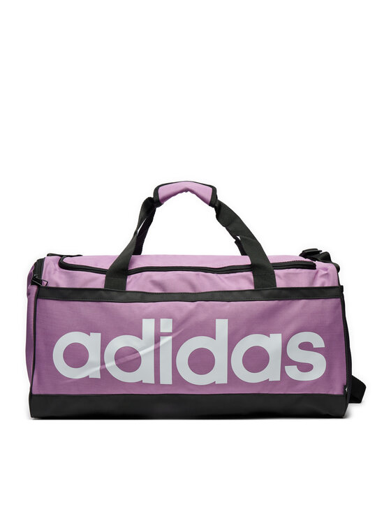 Adidas Torba Essentials Linear Duffel Bag Medium IZ1898 Ljubičasta