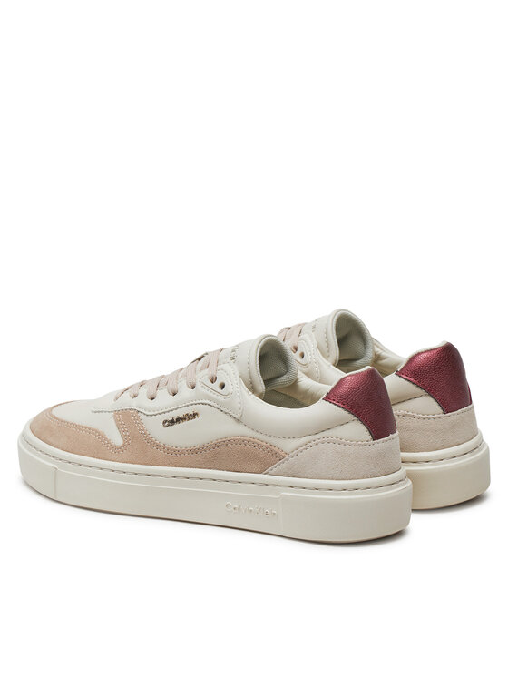 Calvin Klein Calvin Klein Tossud Cupsole Lace Up W/Ml Mix M HW0HW02114 Beež