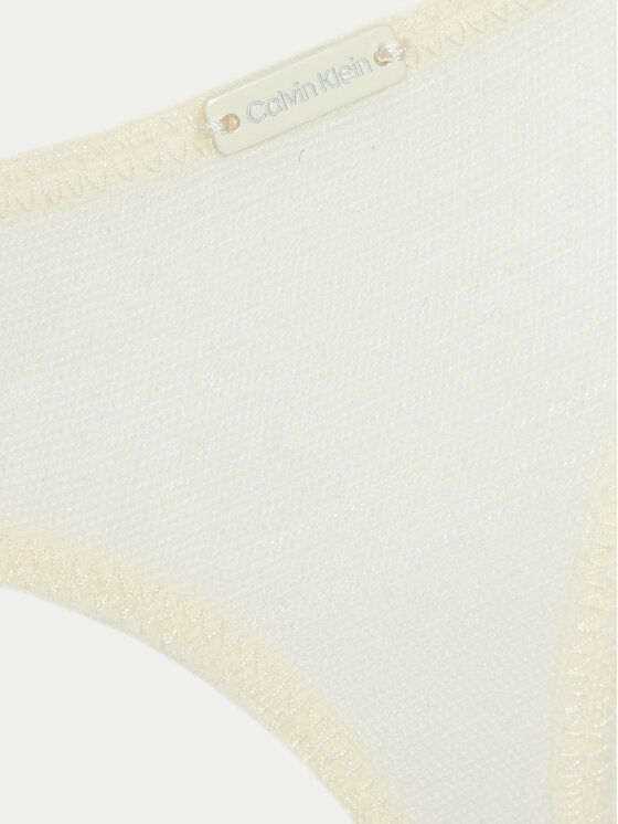 Calvin Klein Underwear Calvin Klein Underwear Stringi 000QF7753E Biały