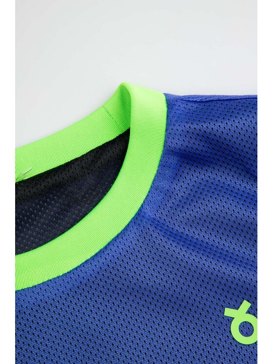 Lemon Explore Lemon Explore T-Shirt WL6143301ACB-014 Niebieski Regular Fit