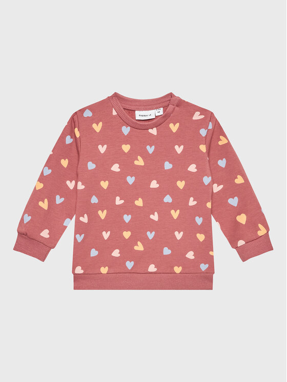 NAME IT Felpa 13212668 Rosa Regular Fit, taglia : 74