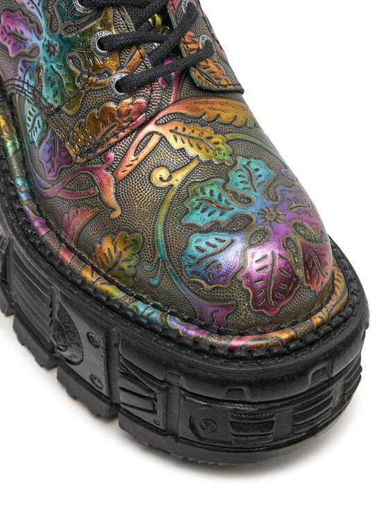 NEW ROCK NEW ROCK Bocanci M-MILI084C-S21 Colorat