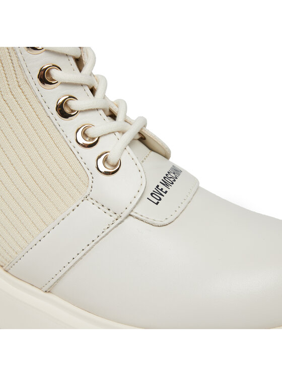 LOVE MOSCHINO LOVE MOSCHINO Botine JA24324G0HIY612A Alb