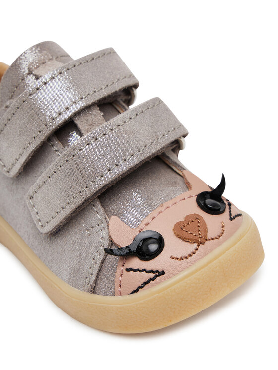 Mrugała Mrugała Sneakersy Maki Kitty 3180/5-84 Srebrny