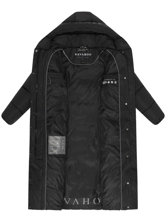 Navahoo Navahoo Kurtka zimowa Eisblick Czarny Regular Fit