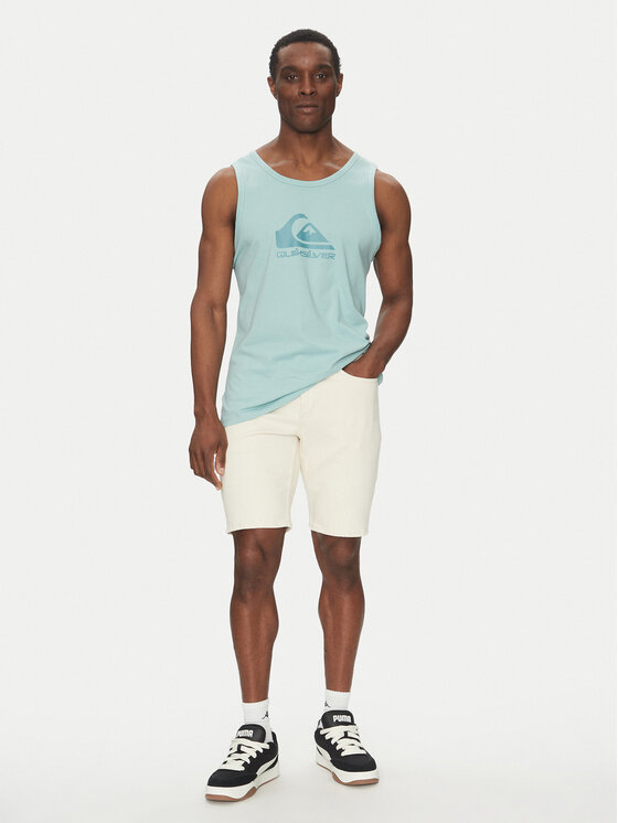 Quiksilver Quiksilver Smanicato EQYZT08041 Turchese Regular Fit