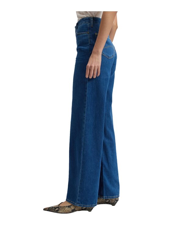 Lee Lee Jeansy 112376786 Niebieski Bootcut Fit