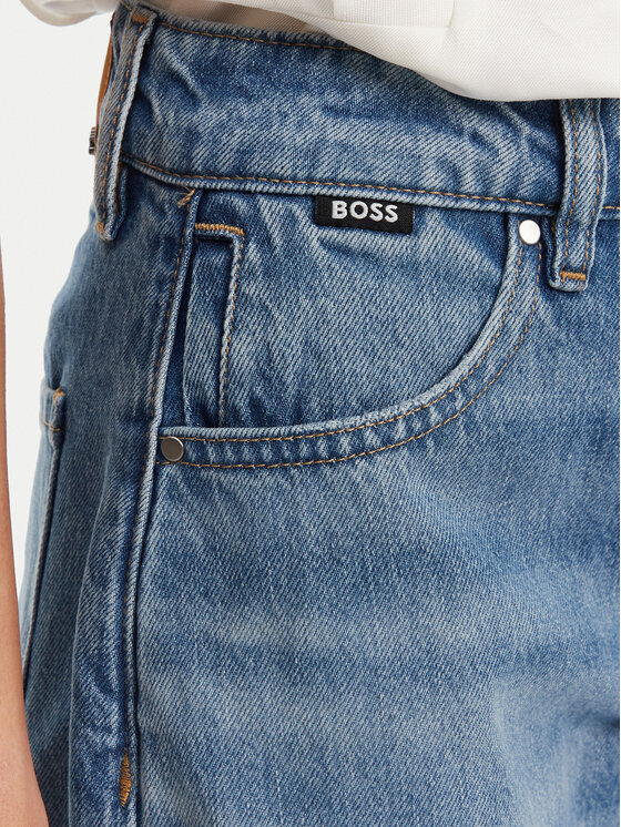 BOSS BOSS Jeansy Daelya 50538602 Niebieski Relaxed Fit