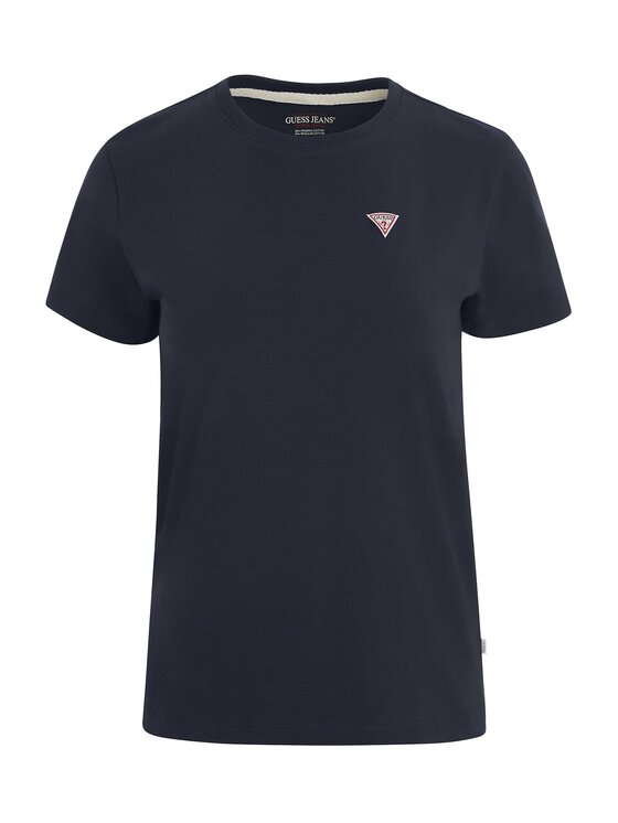 Guess Jeans Guess Jeans T-Shirt 165653 Niebieski Classic Fit