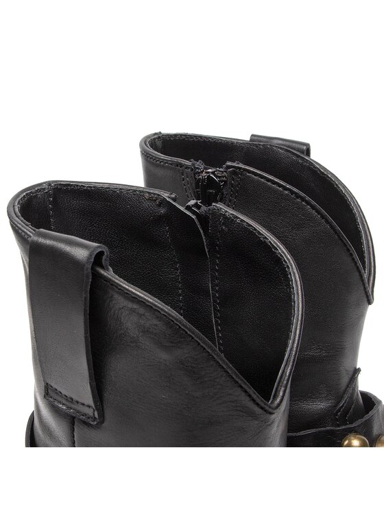 PINKO PINKO Botki Cannella Stivale AI 22-23 BLKS1 1H214D A072 Czarny