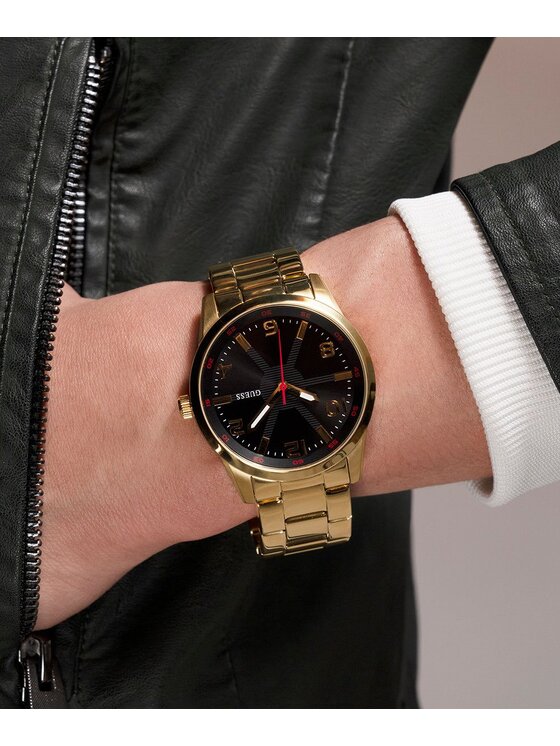 Guess Guess Zegarek GW0804G3 Złoty