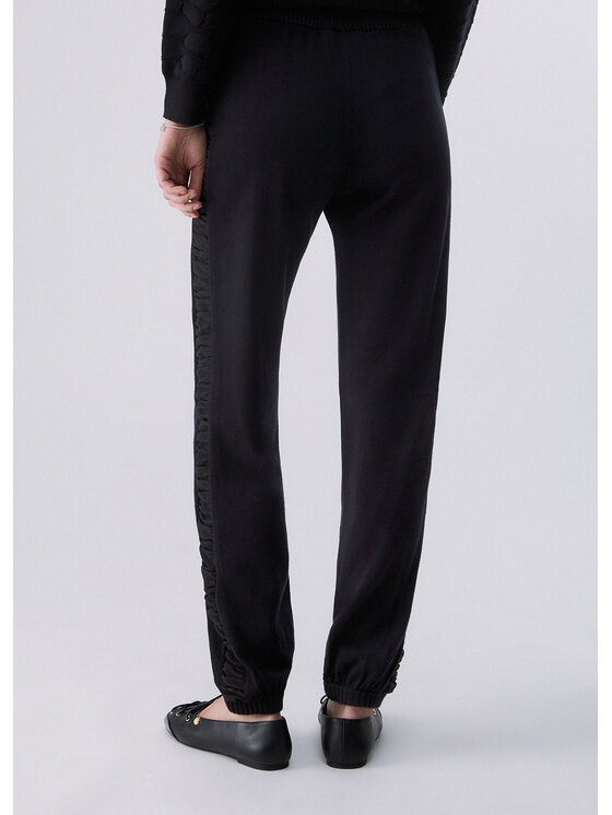 Liu Jo Liu Jo Pantaloni di tessuto TF6259MS49I22222 Nero Regular Fit