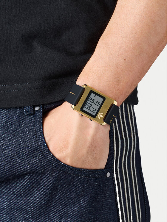 adidas adidas Orologio AO Street Retro Pop Three AOST25534 Nero