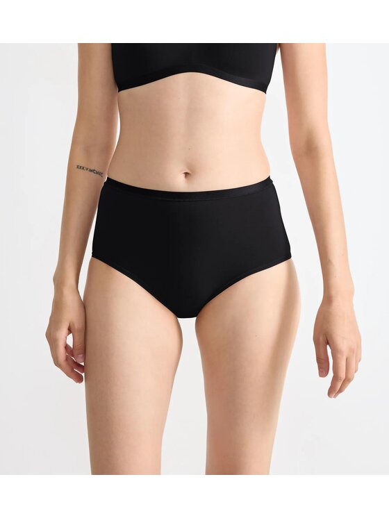 Triumph Triumph Figi klasyczne sloggi GO Daily Cotton Highwaist Czarny