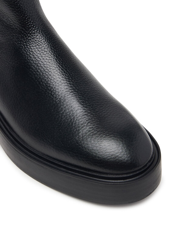 Calvin Klein Calvin Klein Боти тип челси Conc Welt Chelsea Boot Lth HW0HW03208 Черен