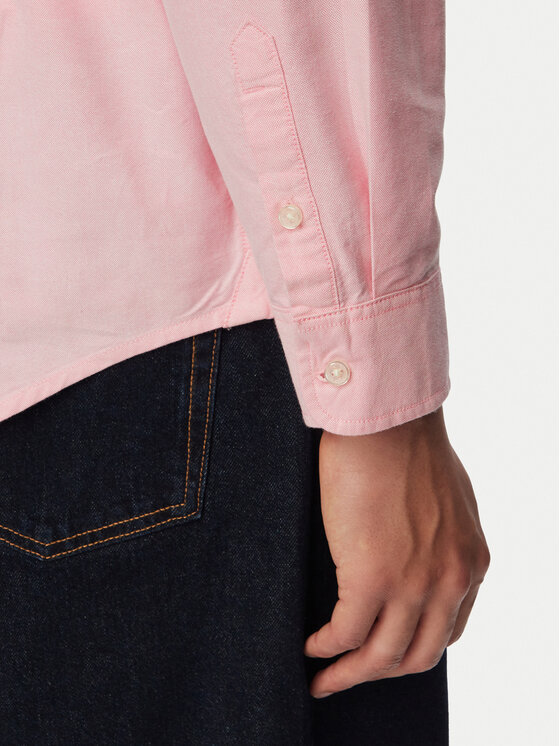 Tommy Jeans Tommy Jeans Koszula Oxford DM0DM21298 Różowy jasny Regular Fit