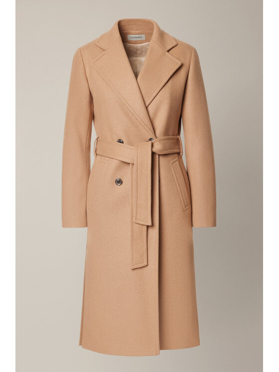 Lancerto Lancerto Płaszcz Lunaris PC073225000004 Beżowy Regular Fit