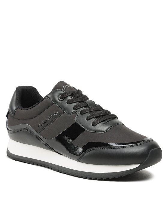 Calvin Klein Calvin Klein Sneakers Low Top Lace Up Heat Bond HM0HM00551 Nero