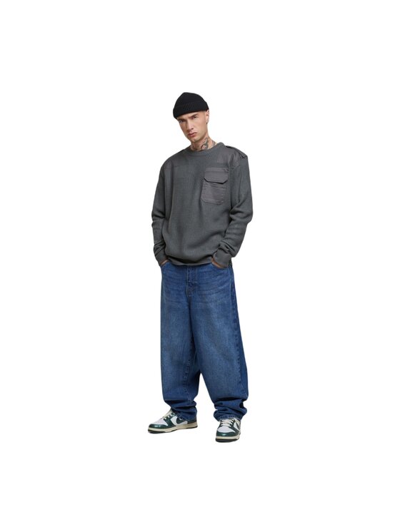 Brandit Brandit Sweter 5018.5 Szary Regular Fit