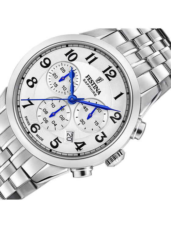 Festina Festina Hodinky F20040-1 Strieborná