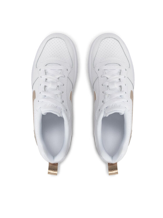 Nike Chaussures Court Borough Low Ep Gs BV0745 100 Blanc