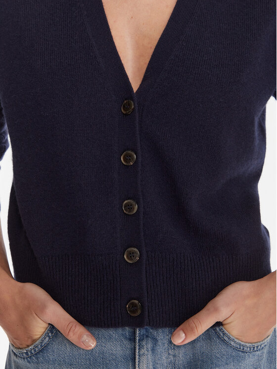 Marella Marella Кардиган Chicco 2523346044 Тъмносин Loose Fit