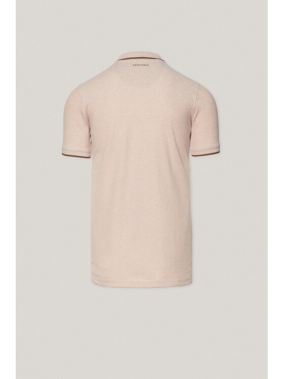 Próchnik Próchnik Polo PM4 PO073125000024 Beżowy Regular Fit